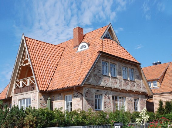 Eine geräumige Fachwerkvilla auf Rügen mit Loggia